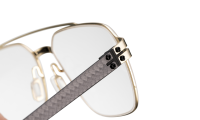 MATSON Optische Fassungen Gold Square
