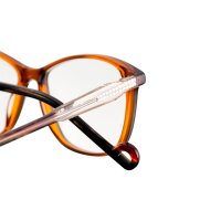 JUST-437 Optische Fassungen Brown Cat Eye
