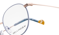 LESS-TITANIUM-1 Optische Fassungen Blue Round