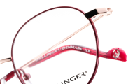 LESS-TITANIUM-1 Optische Fassungen Red Round