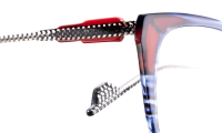 LESS-ACE-2419 Optische Fassungen Blue Cat Eye