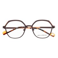 MYSTIQUE-1 Optische Fassungen Brown Hexagon