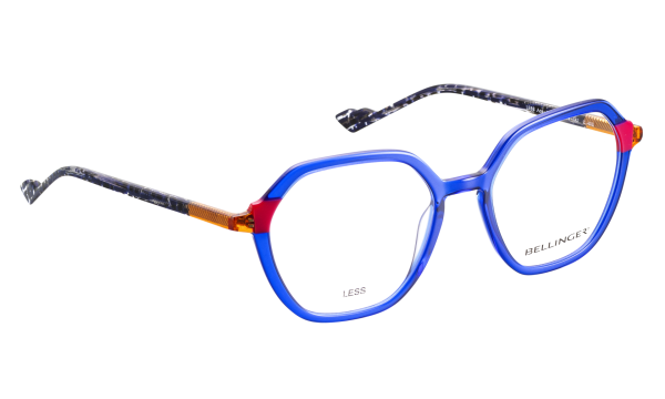 LESS-ACE-2388 Optische Fassungen Blue Hexagon