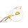 SPARKLE-2 Optische Fassungen Yellow Round