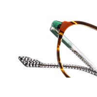 LESS-ACE-2387 Optische Fassungen Brown Butterfly