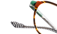 LESS-ACE-2387 Optische Fassungen Brown Butterfly