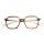 LESS-ACE-2340 Optische Fassungen Brown Hexagon