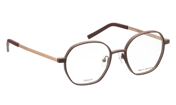 BOLDLINE-4 Optische Fassungen Brown Hexagon