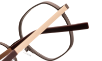 BOLDLINE-4 Optische Fassungen Brown Hexagon