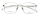 GONZO Optische Fassungen Silver Square