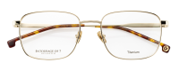 GONZO Optische Fassungen Gold Square