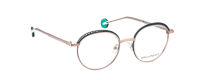 DOTS Optische Fassungen Rose Gold Round
