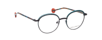 DOTS Optische Fassungen Black Round