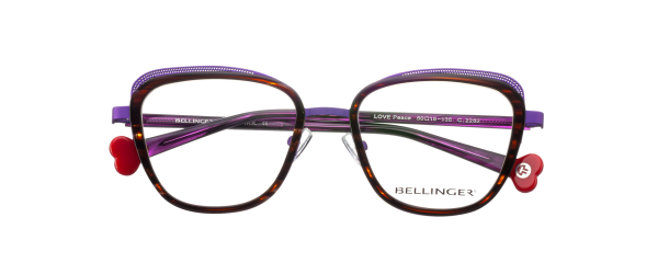 LOVE-PEACE Optische Fassungen Brown Butterfly