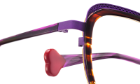LOVE-PEACE Optische Fassungen Brown Butterfly