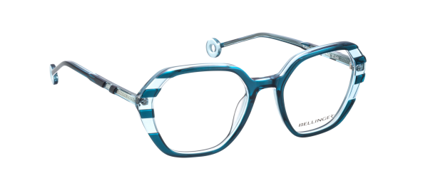 TWILIGHT-2 Optische Fassungen Blue Hexagon