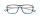 THUNDER Optische Fassungen Blue Square