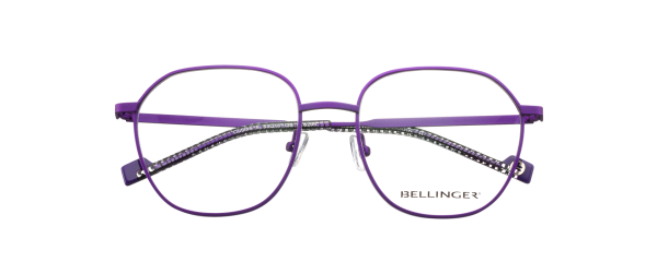 OUTLINE-6 Optische Fassungen Purple Hexagon