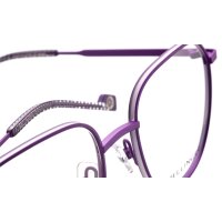 OUTLINE-6 Optische Fassungen Purple Hexagon