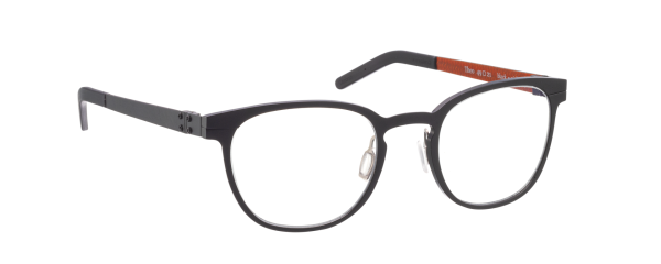 THEO Optische Fassungen Black Panto