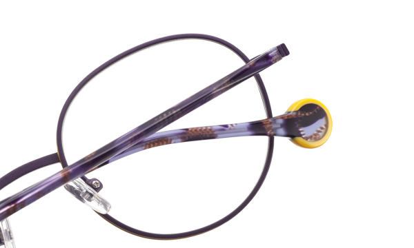 OUTLINE-3 Optische Fassungen Purple Round