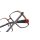 OUTLINE-4 Optische Fassungen Black Square