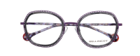 QUEEN-3 Optische Fassungen Purple Butterfly