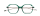 LESS ACE-2245 Optische Fassungen Green Hexagon