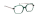 LESS ACE-2245 Optische Fassungen Green Hexagon