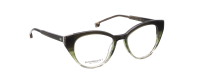 LOUIZA Optische Fassungen Green Cat Eye