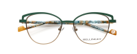 DIVA-1 Optische Fassungen Green Cat Eye
