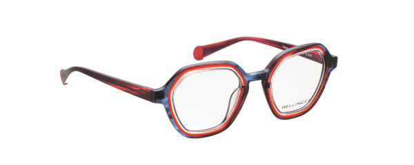 TWICE-2 Optische Fassungen Brown Hexagon