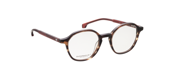 ZOEY Optische Fassungen Brown Hexagon