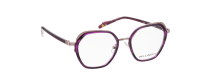 QUEEN-2 Optische Fassungen Purple Hexagon
