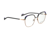 CROWN-8 Optische Fassungen Black Hexagon