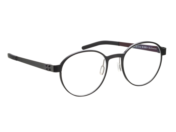 ASGER Optische Fassungen Black Round