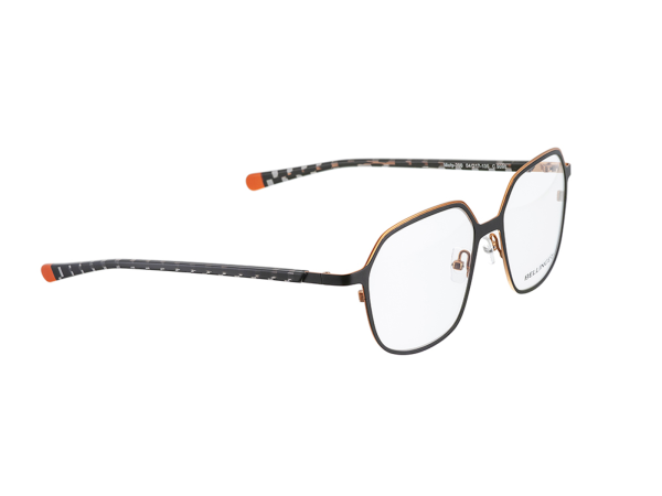 MISTY-200 Optische Fassungen Black Hexagon