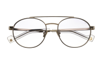IZUMI Sonnenbrillen Gold Round