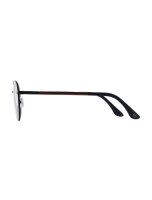 WOODFELLAS Sunglasses Halcyon 11754 Edelstahl/Holz macassar/black