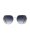 WOODFELLAS Sunglasses Solstice 11752 Edelstahl/Holz macassar/yellow/silver