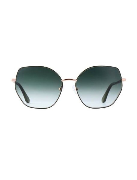 WOODFELLAS Sunglasses Borealis 11751 Edelstahl/Holz curled/olive/gold