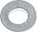 Spezialunterlegscheiben für Titanbügel