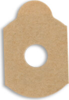 Klebepads für Standardgläser, Braun