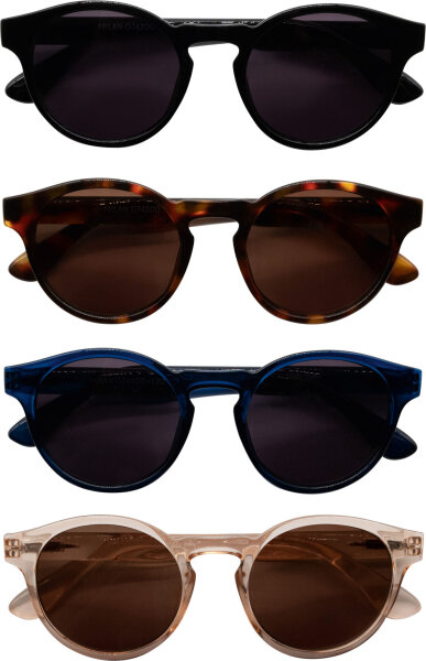 I NEED YOU MILAN  +1,00 dpt. Sonnenbrille mit Federtechnik und Etui recycelter Kunststoff