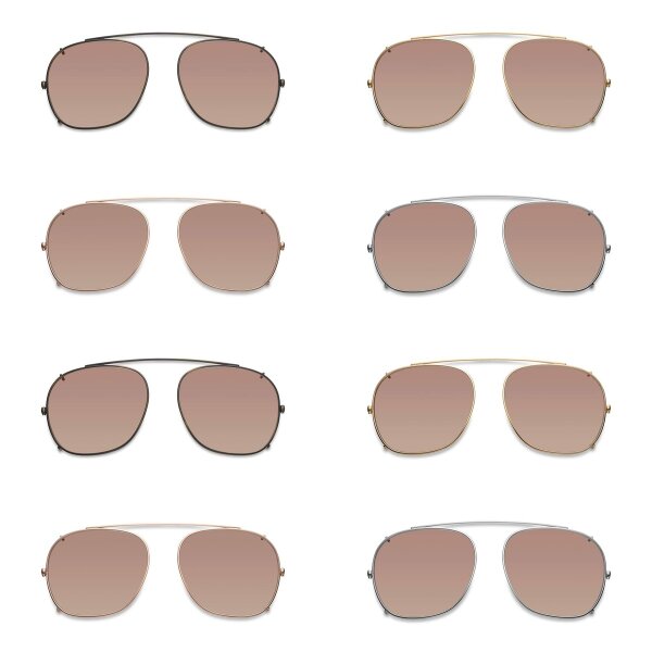 Etnia Barcelona CLIP-ON SANT SEBASTIA 55D Sonnenbrille
