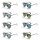 Etnia Barcelona TOPOCK 55D Sonnenbrille