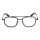 Yohji Yamamoto YY1026 Brille Grau 50