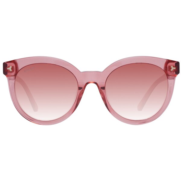 Bally BY0069 Sonnenbrille Rot 52