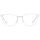 Moncler ML5034 Brille Weiß 50
