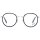 Web WE5369 Brille Schwarz 47